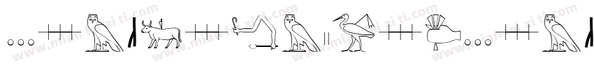 Al Nile BoldAl Nile字体转换